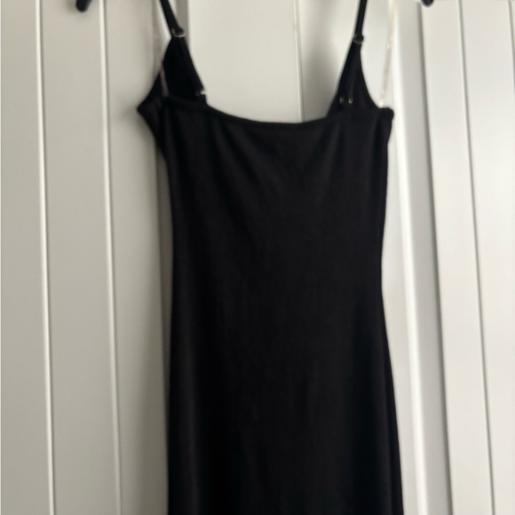 Black Button-Down Midi Dress - Picture 8 of 11